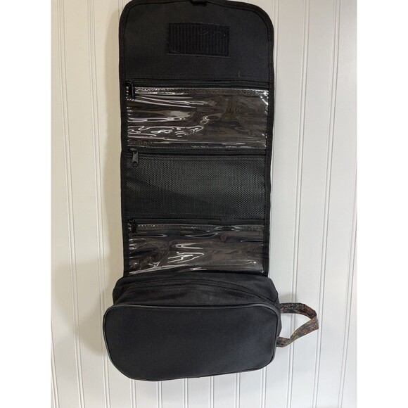 Paisley Travel Toiletry Hanging Makeup Case Bag .Cosmetic Organizer Bag‎ - Picture 4 of 9